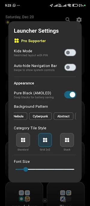 Intent Launcher Screenshot 1