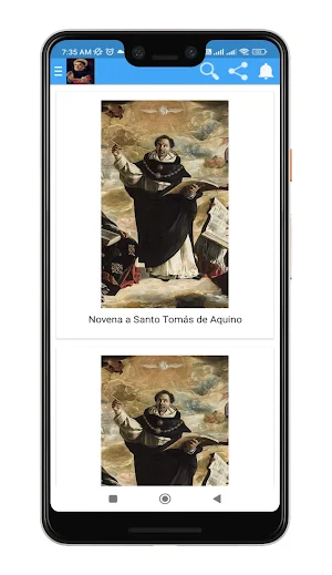 Novena a Santo Tomás de Aquino Screenshot 2