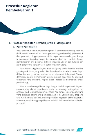 Buku Seni Tari Kelas 5 Merdeka Screenshot 2