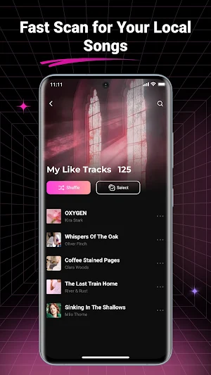 TuneLush-Offline Music Player Screenshot 1