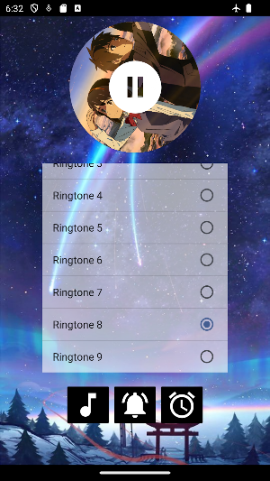 Kimi no Na wa Anime Ringtones Screenshot 1