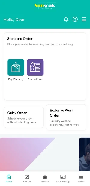 Sunsoak Dry Clean & Laundry Screenshot 1