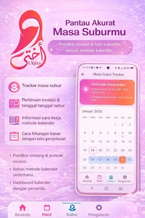 Ukhty Period Tracker Screenshot 1