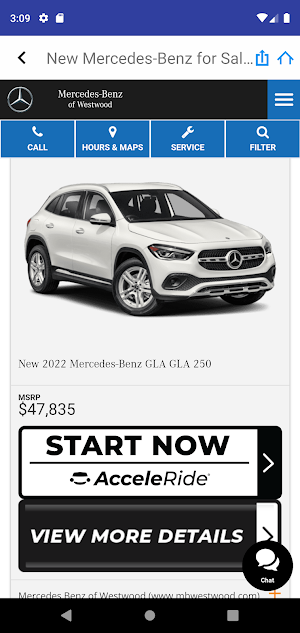Mercedes-Benz of Westwood Screenshot 3