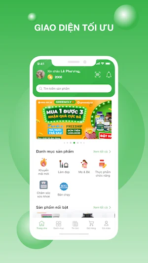 Greenoly - Siêu Thị Vitamin Screenshot 0