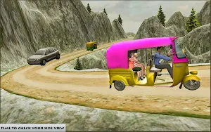 Mountain Auto Tuk Tuk Rickshaw : New Games 2020 Screenshot 0