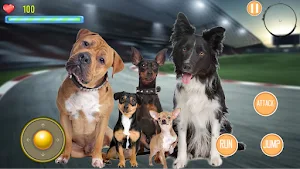 Dog Simulator Pet Games 2023 Screenshot 1