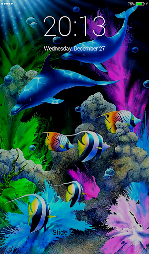 Aquarium 4K Lock Screen Screenshot 3