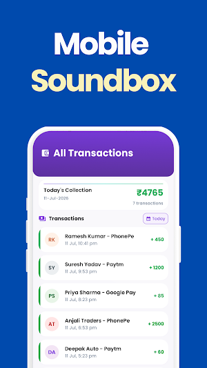 Aawaaz Soundbox - UPI Alerts Screenshot 0