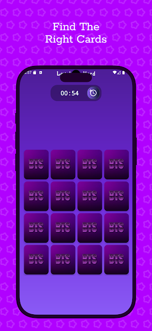 BTS Card Match Screenshot 1