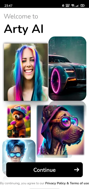 ArtyAI: AI Photo Generator Art Screenshot 2