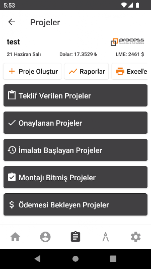 Process Alüminyum Screenshot 2