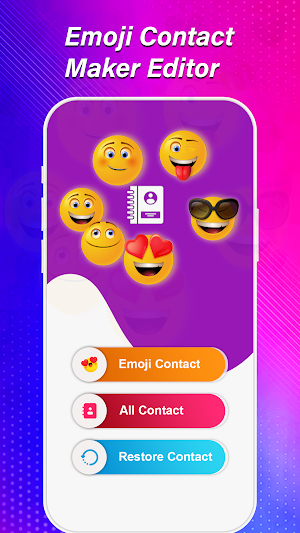 Emoji Contact Maker - Editor Screenshot 0