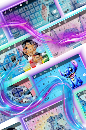 Blue Koala Keyboard Wallpaper Screenshot 1