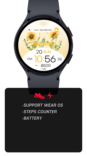 SamWatch Flower 2024 Sunflower Screenshot 1