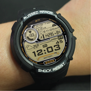 Tactical Mission Watch Face Screenshot 0