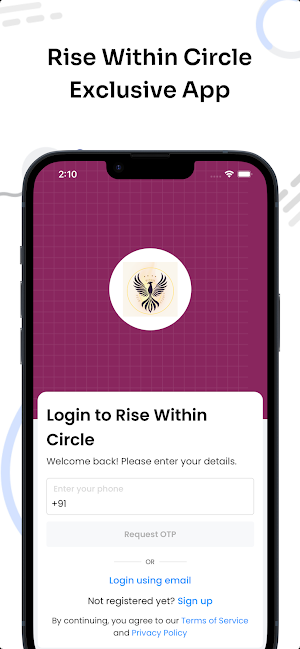 Rise Within Circle Screenshot 0