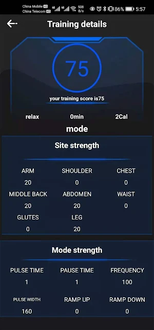 EMSFIT PRO Screenshot 2