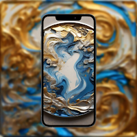 Wallpaper Resin Art Background