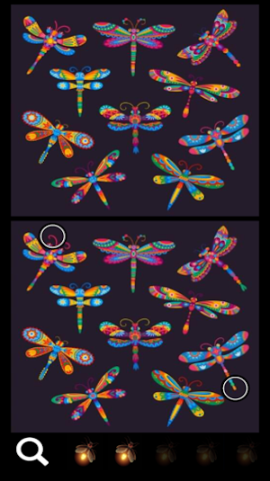Spot a Difference Fireflies Screenshot 3