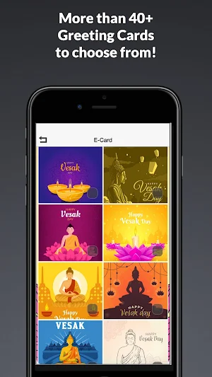 Vesak Day Greetings Cards Screenshot 2