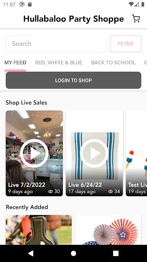 Hullabaloo Party Shoppe Screenshot 1