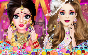 Royal Indian Fairy Wedding Beauty Salon & Makeover Screenshot 2