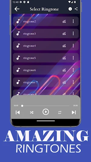 Ringtone music for android Screenshot 1
