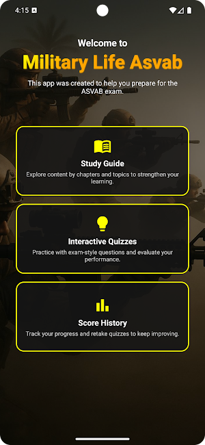 Military Life ASVAB Screenshot 1