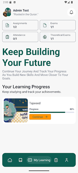 Jadeer Academy Screenshot 2