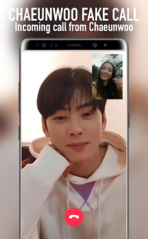 Chaeunwoo Fake Call Screenshot 0