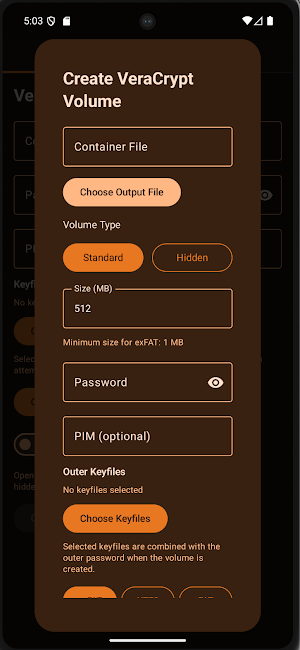 CryptoContainer Screenshot 3