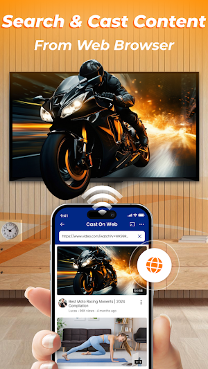 Smart TV Cast & Share Screen Screenshot 2