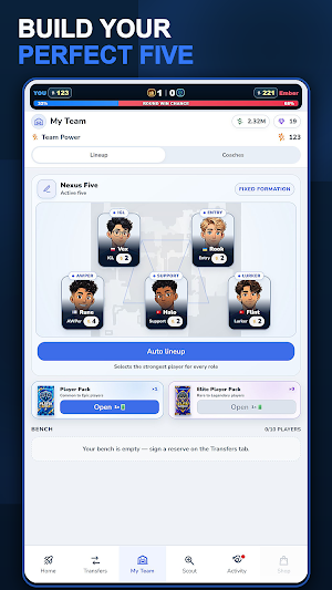 eSports Squad Manager Screenshot 1