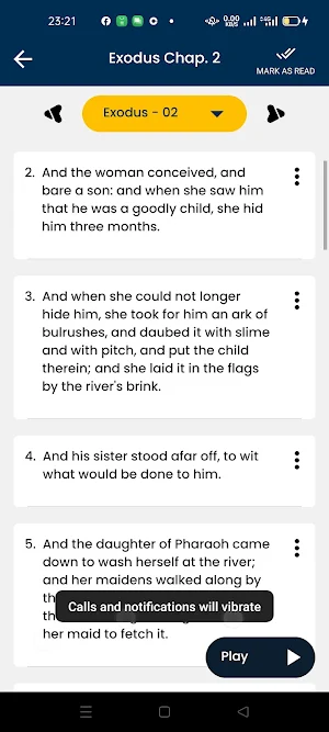 Bible Offline - KJV Holy Bible Screenshot 1