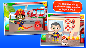 Fireman Kids Puzzles Screenshot 2