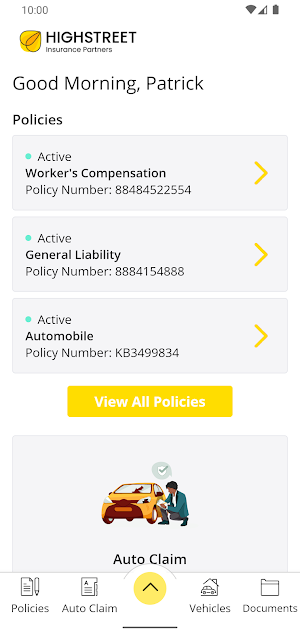 Highstreet Insurance Partners Screenshot 1
