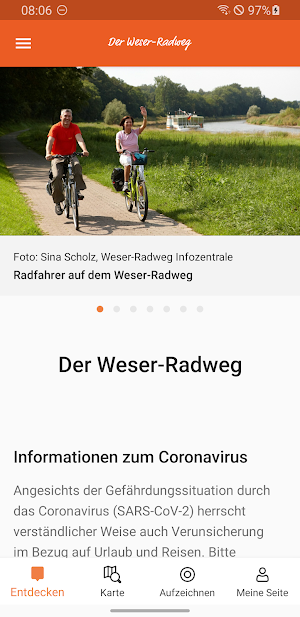 Weser-Radweg Screenshot 0