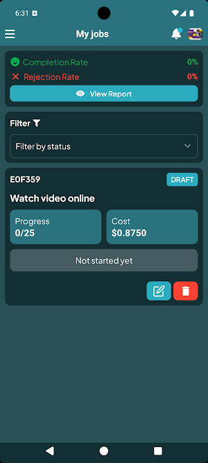 Workdear: Micro Jobs & Tasks Screenshot 3
