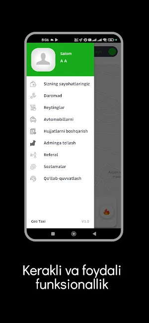 Geo Taxi Driver Screenshot 1