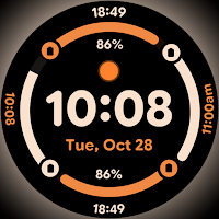 Digital Rings 2 - Watch face