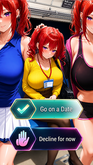 Train Girl - Sexy Anime Waifu Screenshot 2