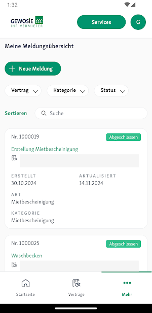 GEWOSIE Screenshot 2