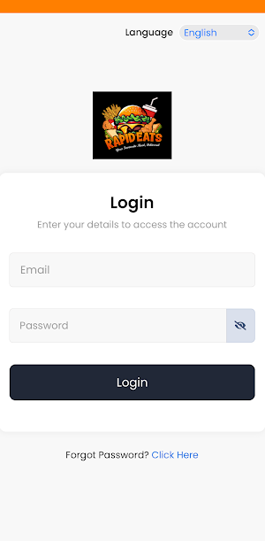 Rapid Eats Merchant Screenshot 1