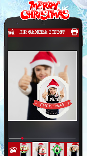 Christmas Camera Effect Screenshot 3