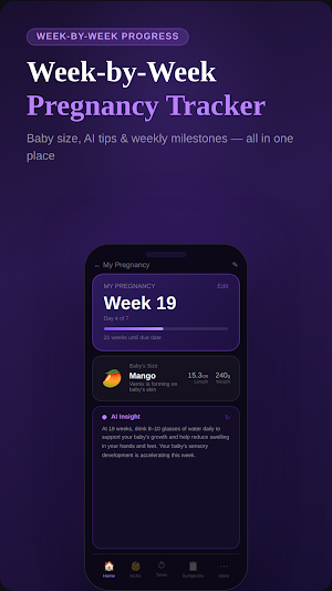 MamaTrack: Pregnancy Tracker Screenshot 0