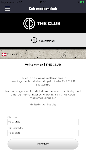 THE CLUB Fitness Screenshot 2