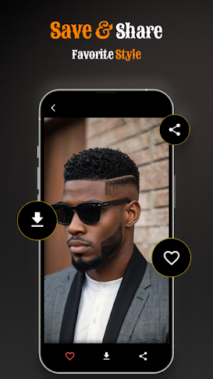 Black Men Haircut: Hair Styles Screenshot 3