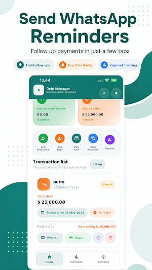 Debt & Loan Tracker Offline Screenshot 2