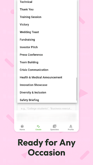 Speech Writer AI Screenshot 1
